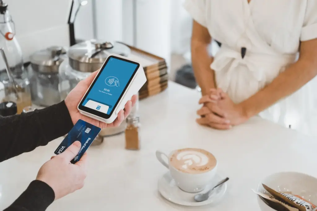 Dipping Chip Card Transaction Blurb Image